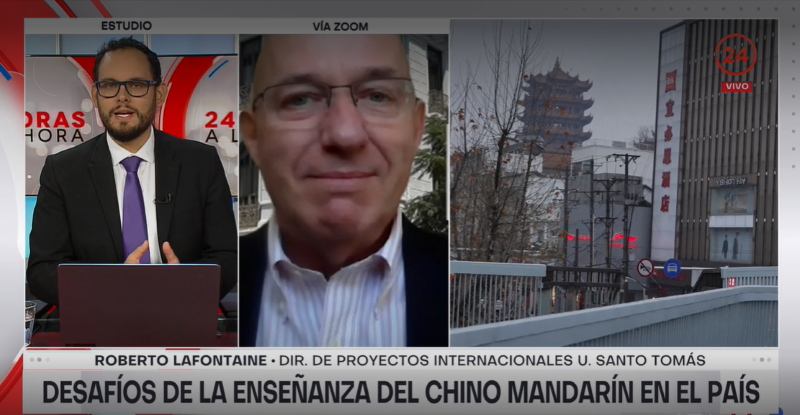 Roberto Lafontaine, Director de Proyectos Internacionales UST y la importancia del Chino Mandarín: "Ha tenido un crecimiento explosivo en los últimos 20 años"