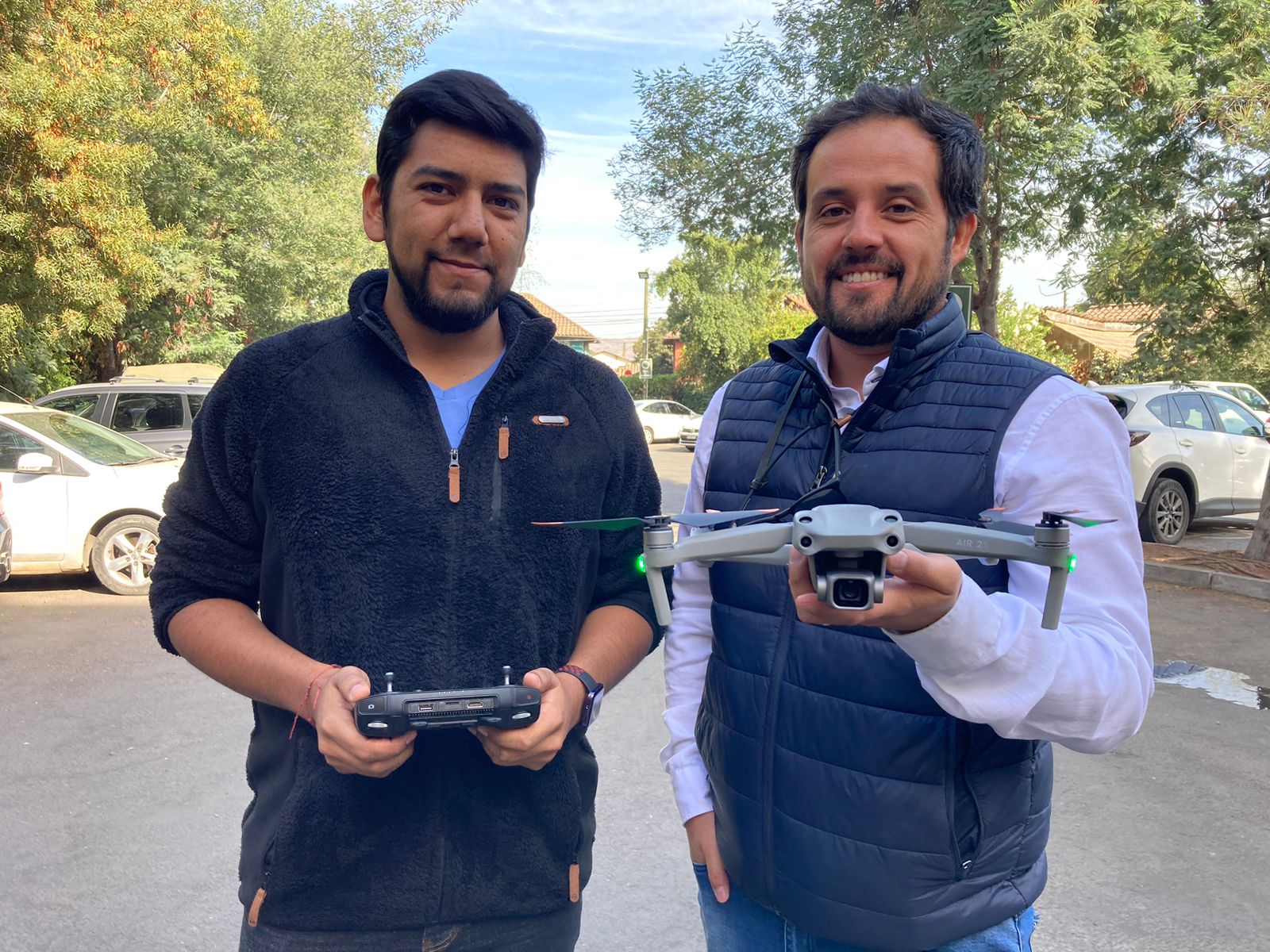 Docentes del Instituto Profesional Santo Tomás Talca recibieron certificado para manejo de drones