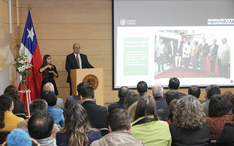 Santo Tomás Viña del Mar realiza ceremonia de Inauguración de Año Académico 2023 y Cuenta Pública de gestión 2022