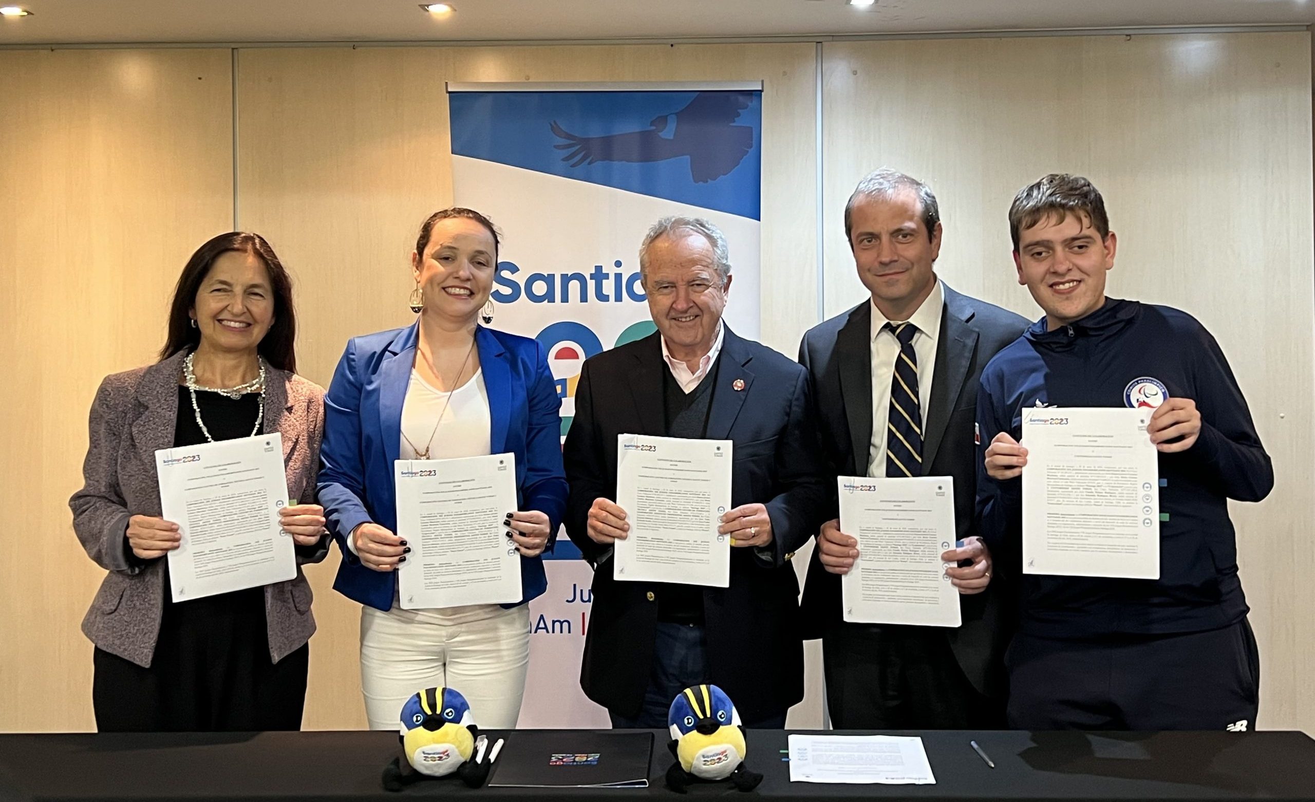 Santo Tomás compromete colaboración en Juegos Panamericanos y Parapanamericanos