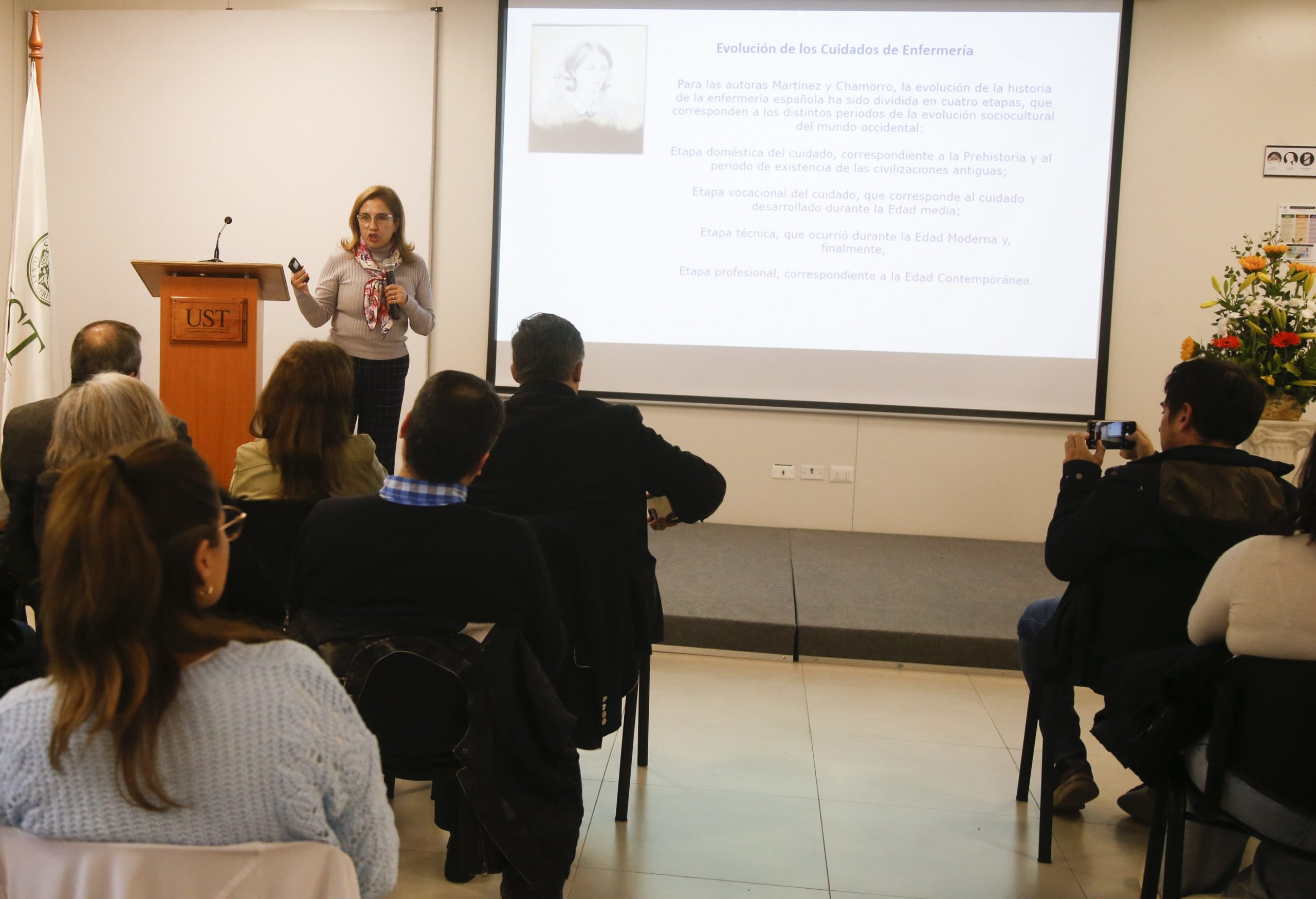 UST Talca: Día de la Enfermera(o) se conmemoró con clase magistral de la historia y evolución de la profesión