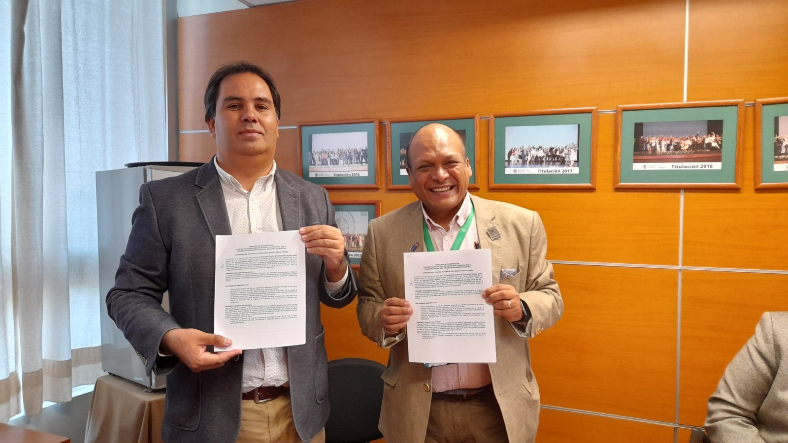 Santo Tomás firma un nuevo convenio de colaboración con la Municipalidad de Machalí