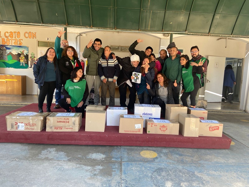 Estudiantes de Puente Alto vivieron Mechoneo Solidario 2023