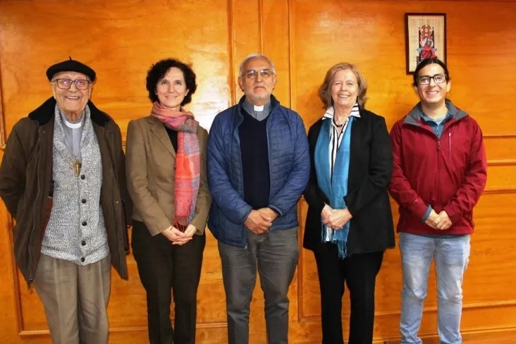 Representantes de la UST Temuco se reúnen con Obispo de Temuco