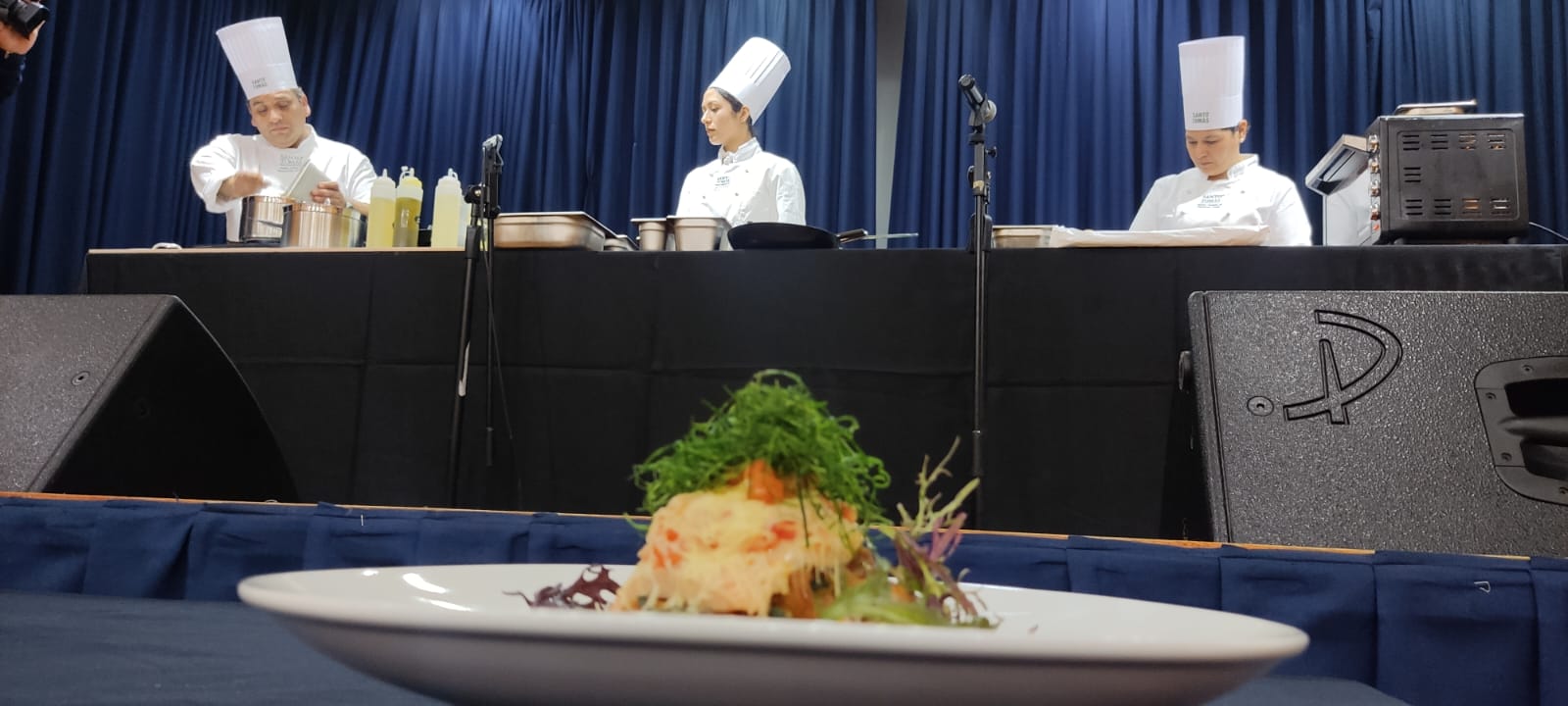 Santo Tomás Temuco y municipio de Nueva Imperial realizaron evento gastronómico "Patrimonio, Sabores y Expresiones del Vino y la Comida Chilena"