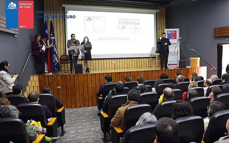 Jefa de carrera de Enfermería de UST Viña del Mar expone en Cuenta Pública de la Seremi de Salud de Valparaíso