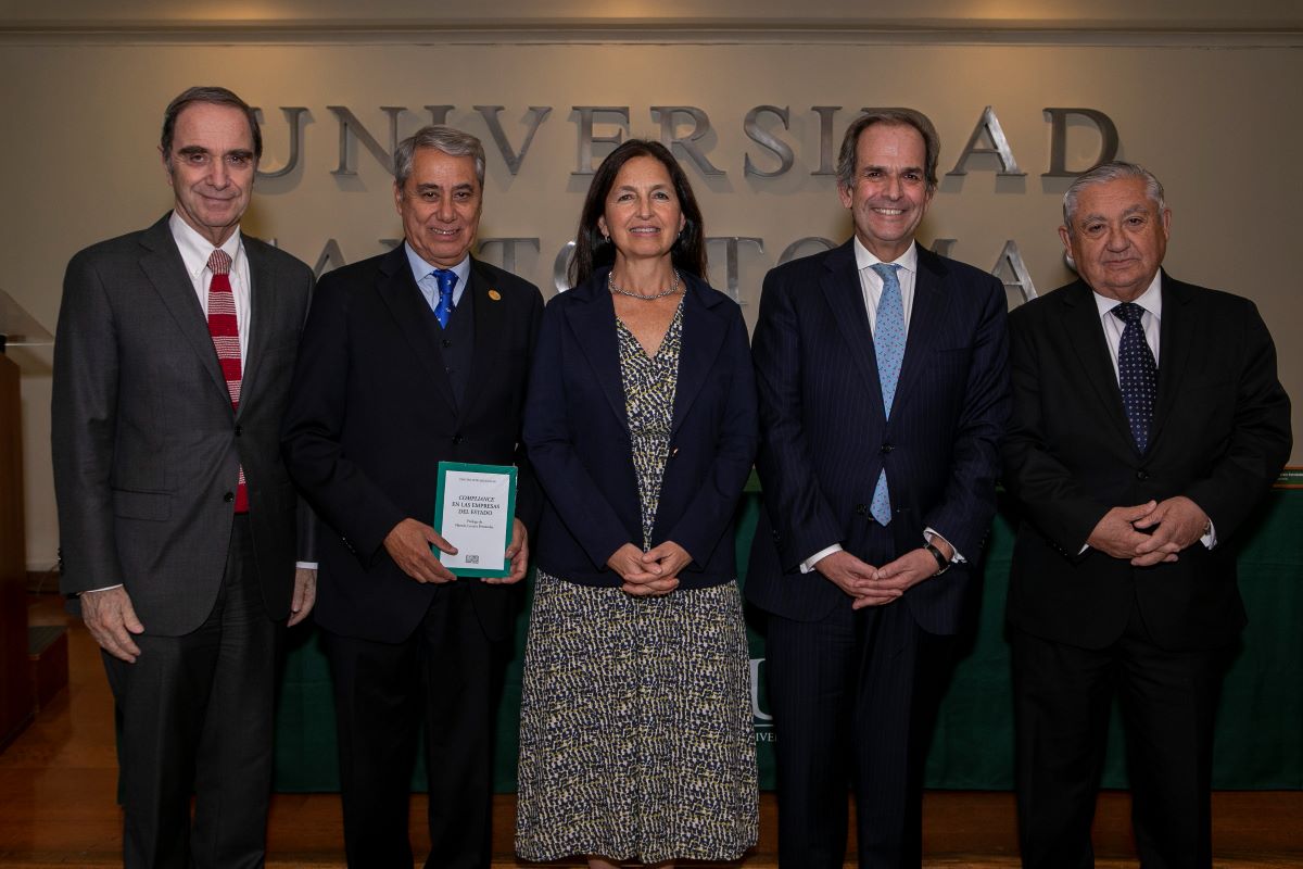 Profesor titular de la UST y ministro del TC, Cristián Letelier, presentó su libro “Compliance en las empresas del Estado”