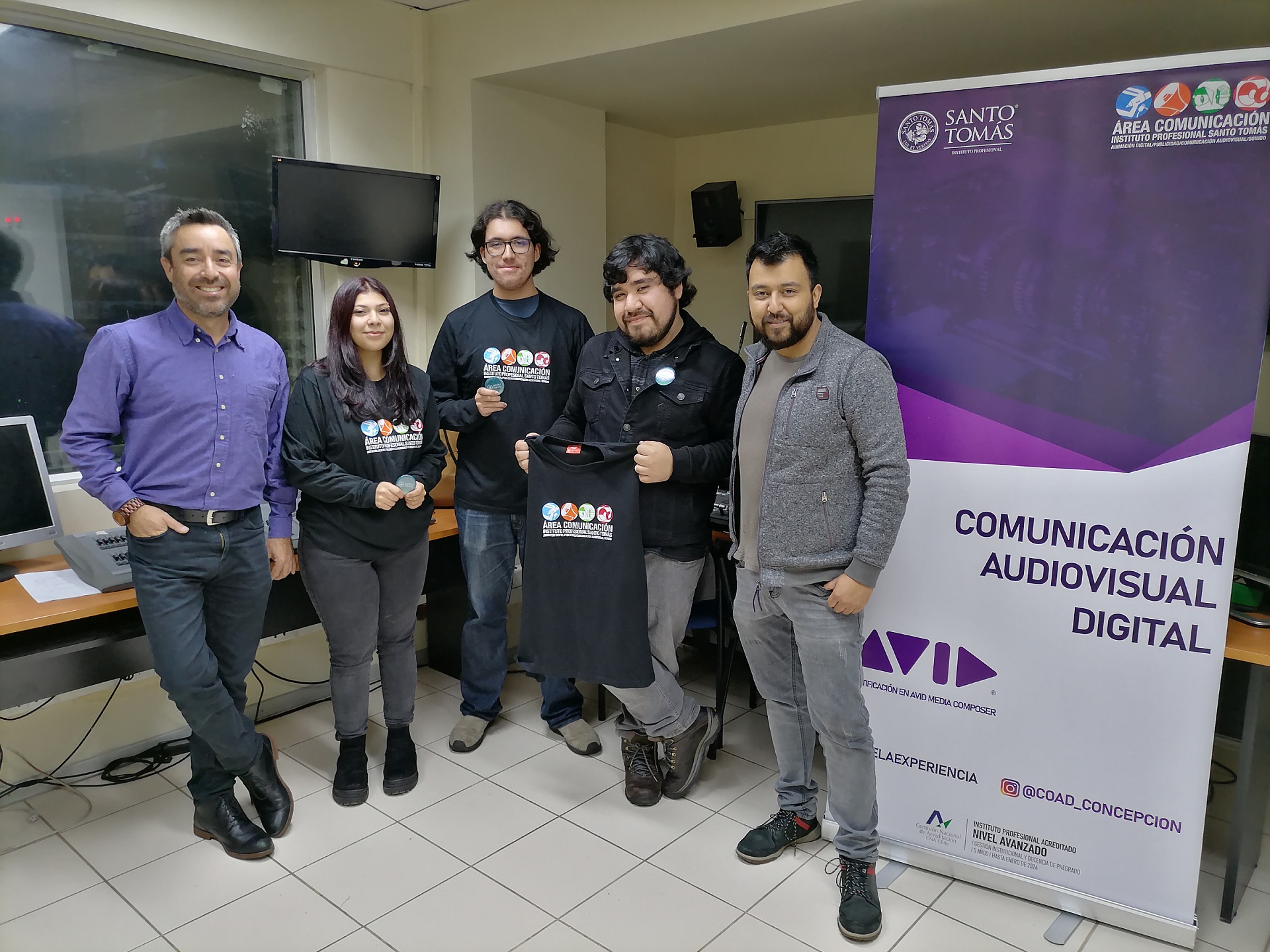 Estudiantes de Comunicación Audiovisual de Santo Tomás Concepción eligen experiencias internacionales en estudios y prácticas