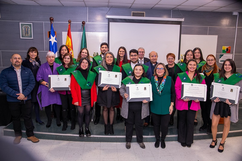 Ceremonia de Titulación de la quinta versión del Magister en Atención Integral para la Primera Infancia y Atención Temprana (MAIPI-AT)