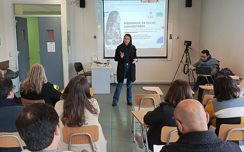 Carreras de Facultad de Salud de UST Viña del Mar inician el trabajo del Proyecto de Vinculación con el Medio de Salud Comunitaria en Valparaíso