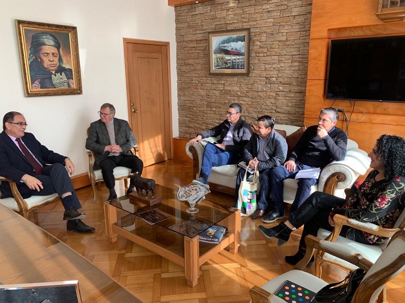 Autoridades de Santo Tomás Osorno sostuvieron encuentro con el alcalde de la comuna Emeterio Carrillo y resaltaron proyectos ejecutados en beneficio de la comunidad