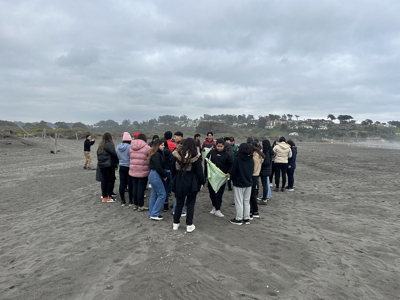 Estudiantes de Bachillerato en Ciencias de UST Santiago presentaron propuestas de soluciones para problemáticas ambientales del Santuario de la Naturaleza Río Maipo