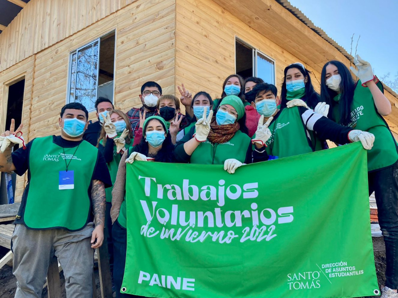 Estudiantes de Santo Tomás realizarán Trabajos Voluntarios en Pirque