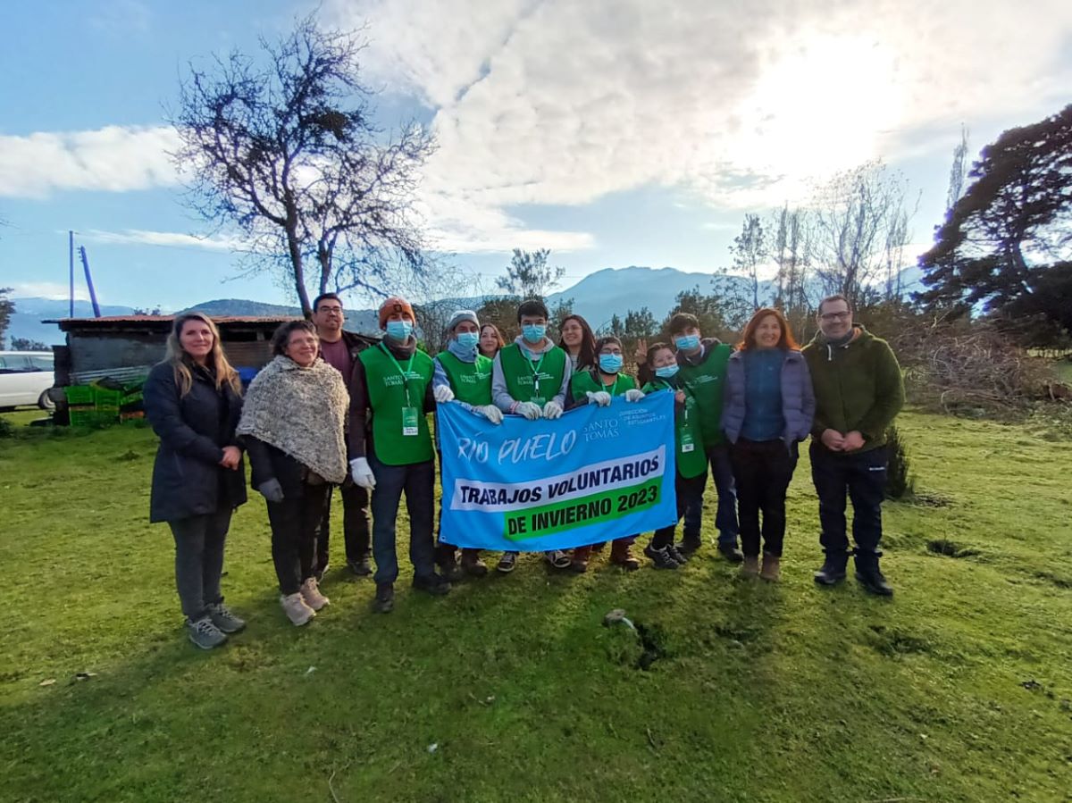 Más de 600 estudiantes de Santo Tomás finalizan Trabajos Voluntarios de invierno de Arica a Punta Arenas