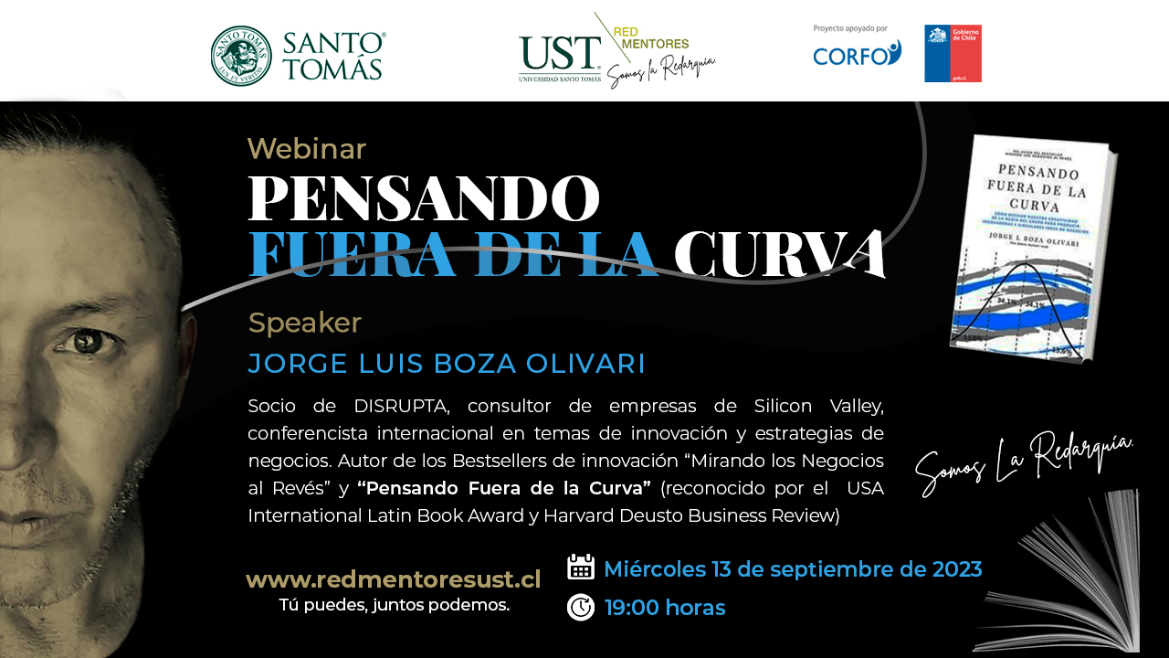 Red de Mentores UST invita a participar de charla sobre Innovación Disruptiva