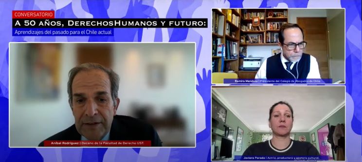 UST realizó conversatorio “A 50 años, Derechos Humanos y futuro: Aprendizajes del pasado para el Chile actual”