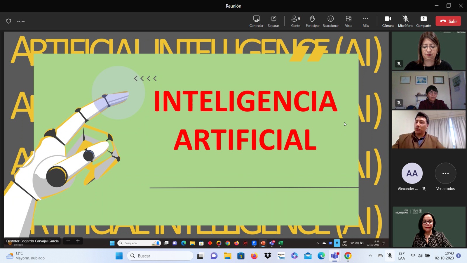 Egresados del área de Administración de IP-CFT ST La Serena fueron parte de charla sobre Inteligencia Artificial