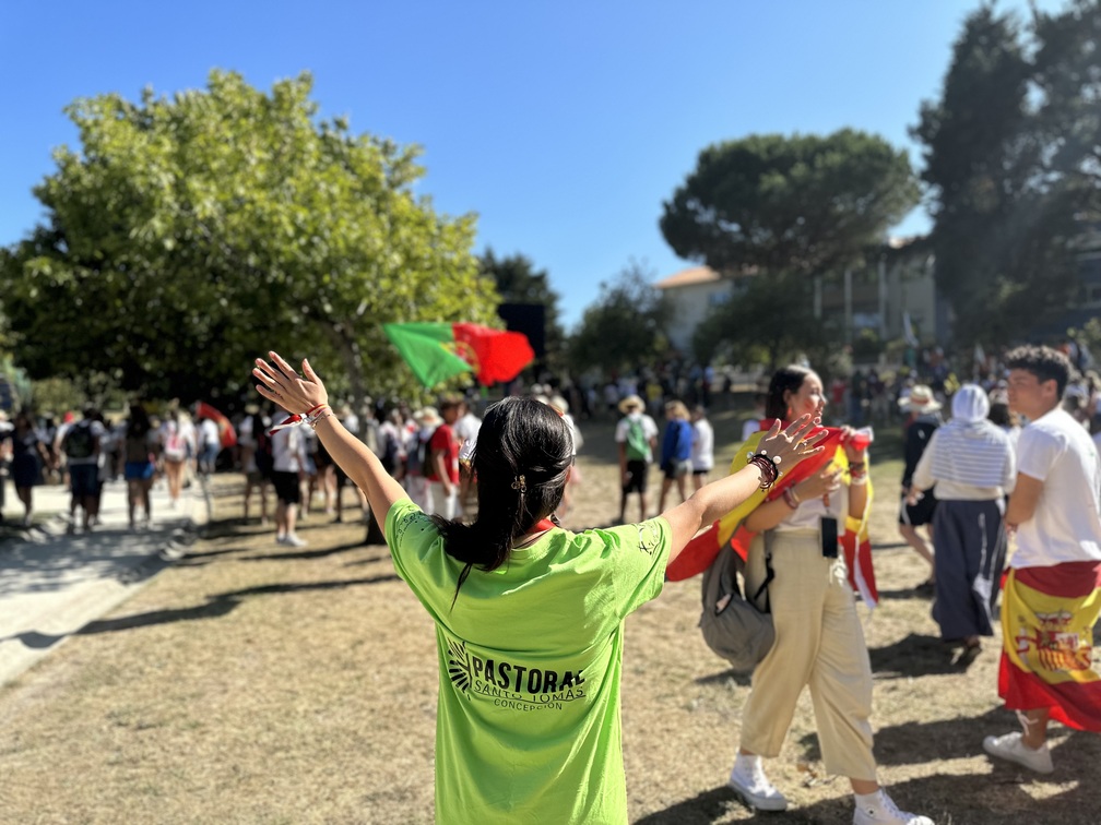 Encargada de Pastoral de Santo Tomás Concepción participó en la Jornada Mundial de la Juventud 2023