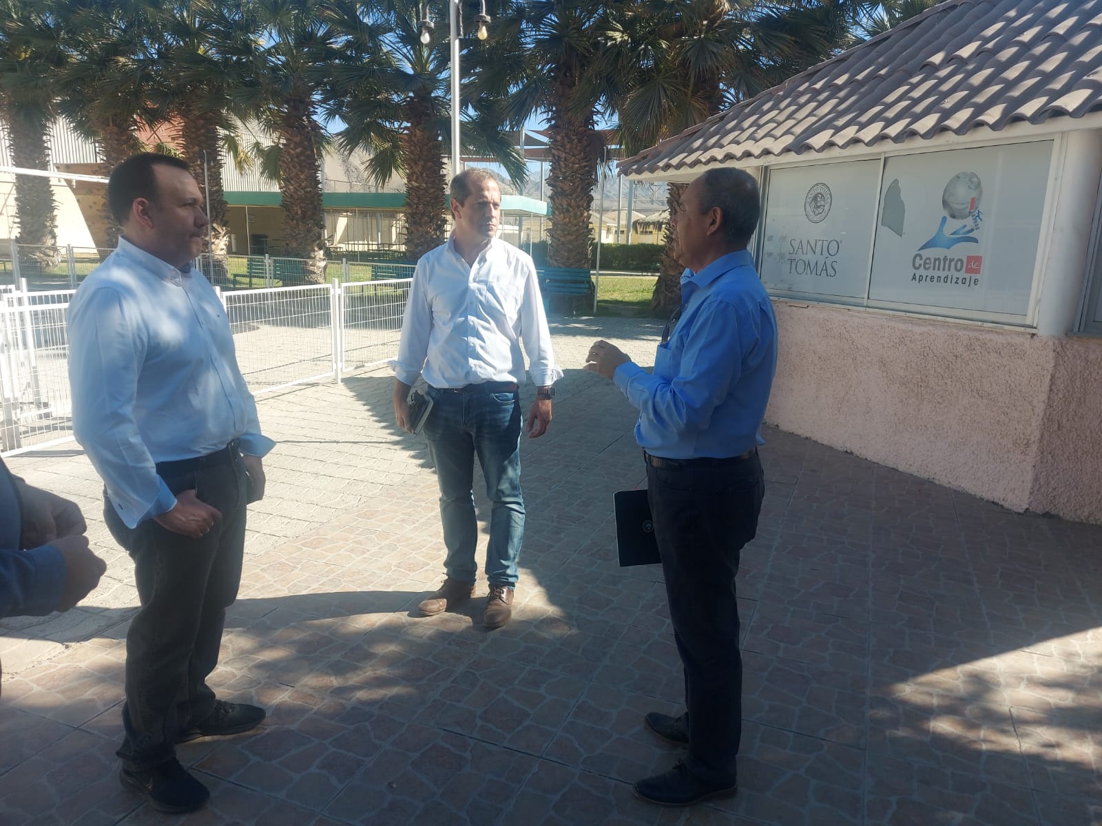 Rector nacional del IP-CFT Santo Tomás Juan Pablo Guzmán realizó visita de trabajo a la sede de Copiapó