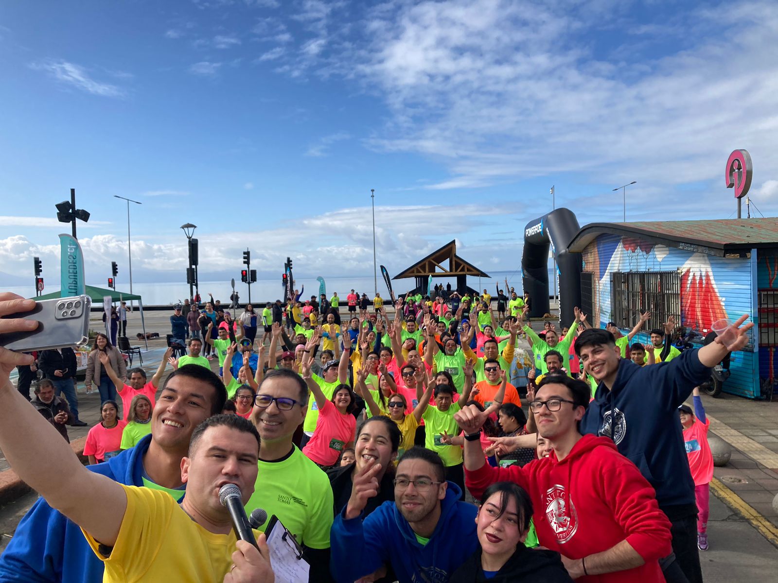 Corrida Tomasina congregó a más de 200 participantes en la costanera de Puerto Montt