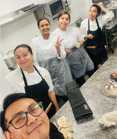 Estudiantes de Gastronomía Santo Tomás destacan experiencia en intercambios presenciales 2023