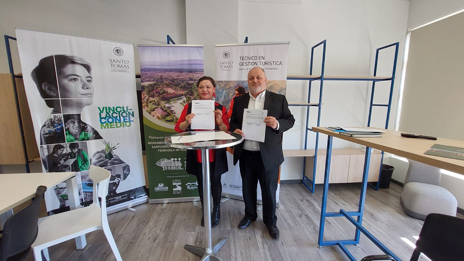 Técnico en Gestión Turística firmó convenio de mutuo apoyo con el Parque Museo Pedro del Río Zañartu