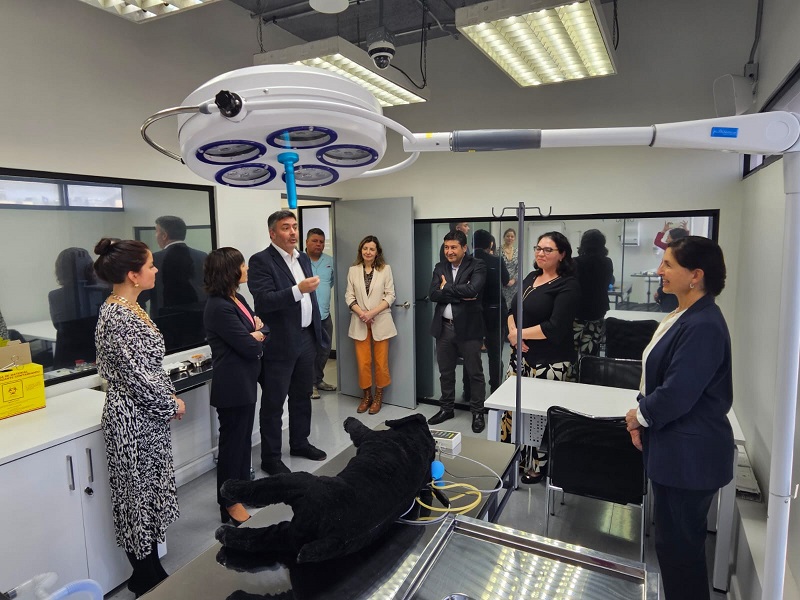 Inauguración del Centro de Simulación Veterinaria de la Universidad Santo Tomás Santiago