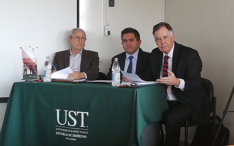 Carrera de Derecho de UST Viña del Mar organiza conversatorio sobre el actual proceso constituyente