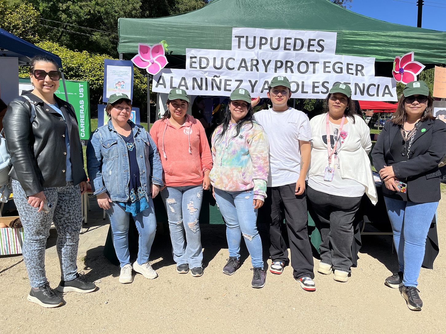 En Concepción Área de Ciencias Sociales y Educación exponen en feria de los derechos de la niñez