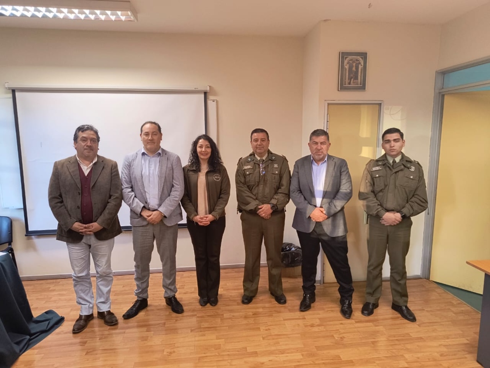 Prefectura de Control de Armas y Explosivos realizó charla a estudiantes de Derecho Universidad Santo Tomás Temuco