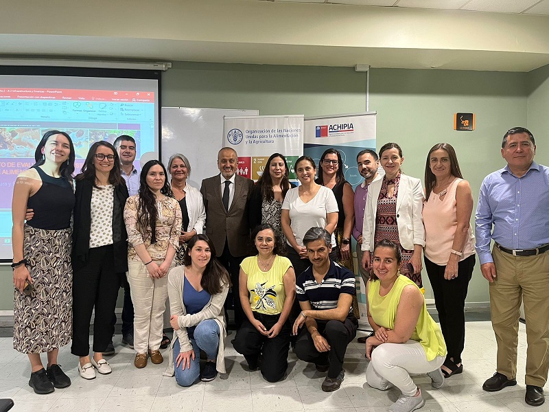 Académicos UST Santiago participaron en Taller de Iniciación y Formación organizado por FAO y ACHIPIA