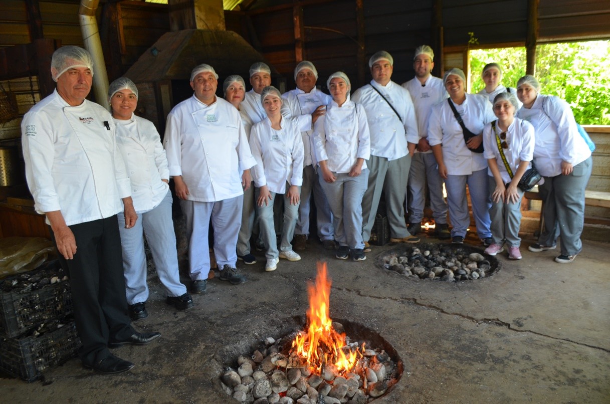 Viaje al Sur de estudiantes de Gastronomía