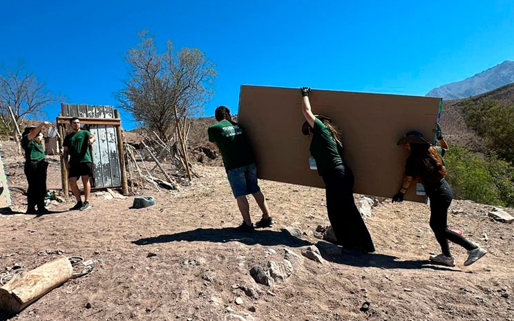 Más de 500 estudiantes de Santo Tomás participaron en los Trabajos Voluntarios de Verano 2024