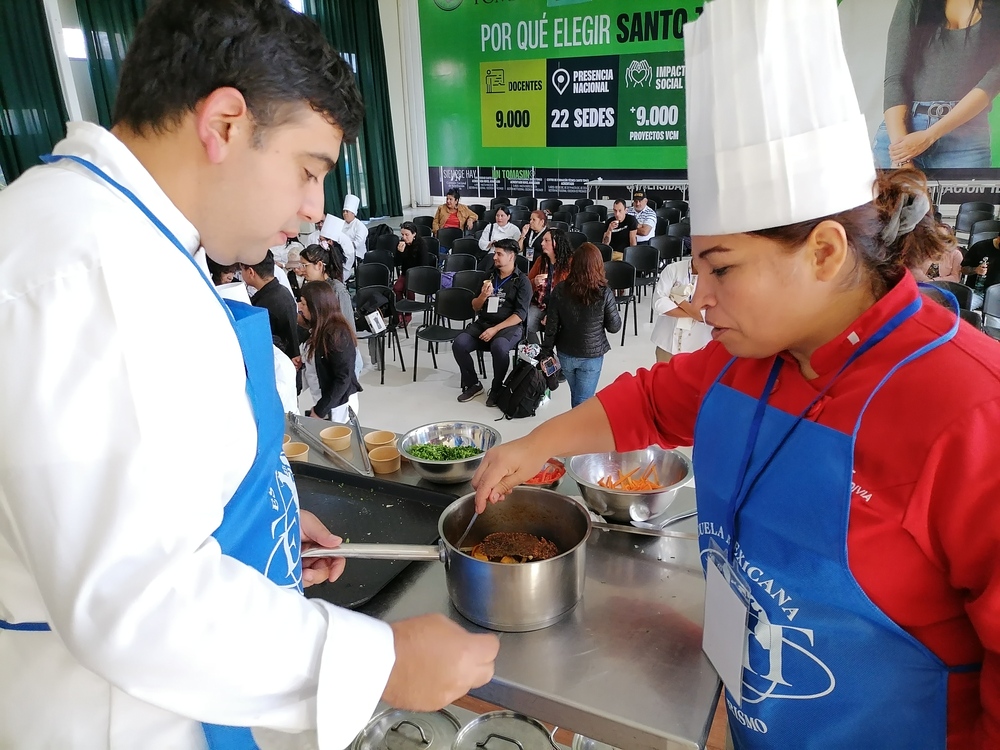 Santo Tomás Concepción fue sede del Primer Congreso Internacional Inclusivo y Ancestral de Gastronomía en Chile