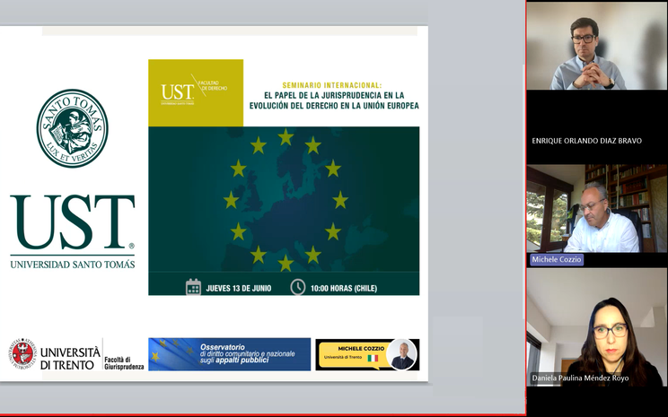 Derecho UST realiza seminario internacional: “El papel de la jurisprudencia en la evolución del Derecho de la Unión Europea”