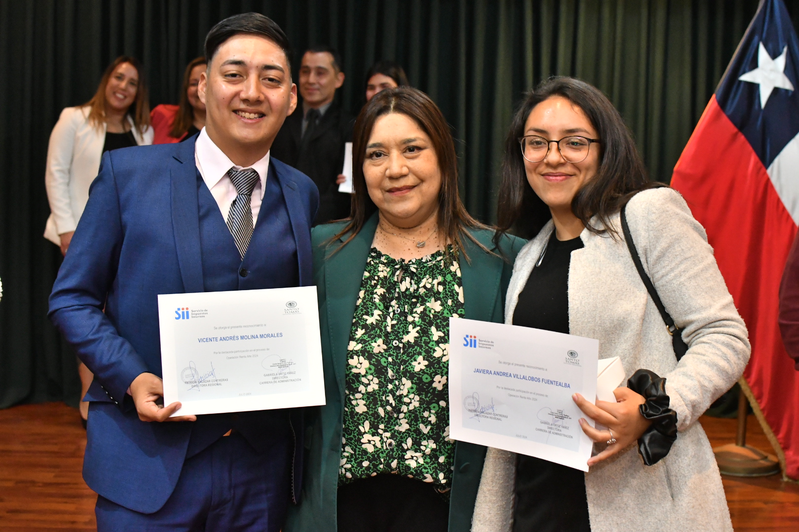 Estudiantes de la carrera de Contador Auditor de Santo Tomás Iquique fueron destacados por autoridades regionales