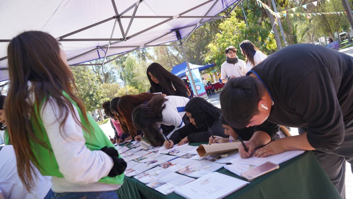 Equipo de Admisión de Santo Tomás La Serena se sumó a la Feria VOCARTE desarrollada por el Municipio de Vicuña