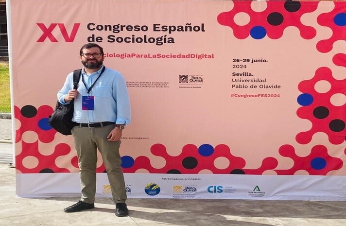 Investigador UST Talca presentó dos de sus trabajos en el XV Congreso Español de Sociología realizado en la ciudad de Sevilla