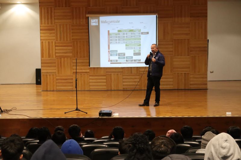 Santo Tomás de Ovalle realiza charla sobre convenio de articulación EMTP a Estudiantes del Liceo Alberto Gallardo Lorca de Punitaqui