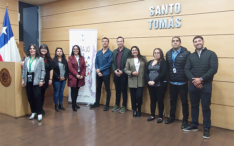 Carrera de Trabajo Social de UST Viña del Mar capacita a duplas psicosociales y equipos de convivencia escolar de SLEP Valparaíso