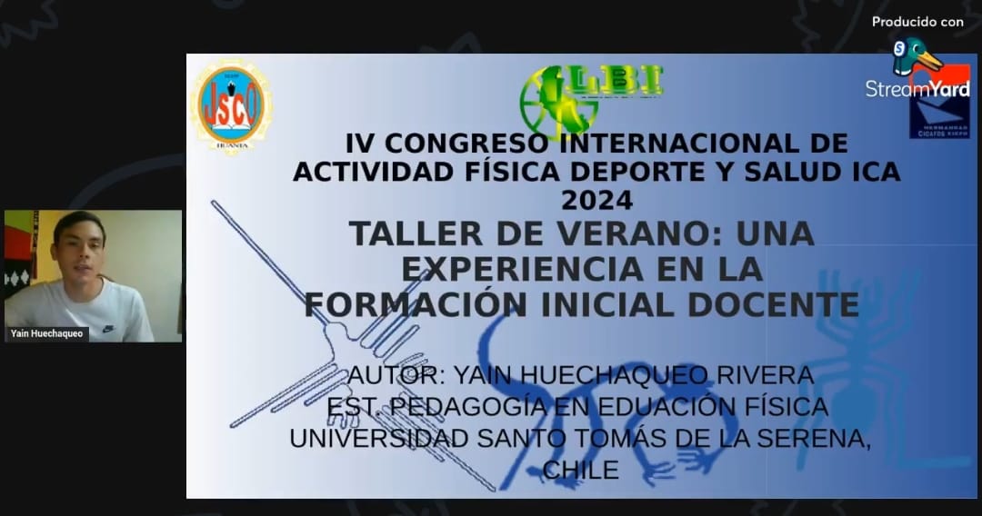 Tomasinos de CAPEF de Pedagogía en Educación Física de La Serena expusieron en congreso internacional