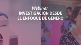 Webinar Investigación desde el enfoque de género